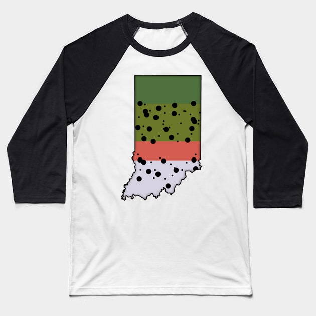 Indiana Trout Baseball T-Shirt by somekindofguru